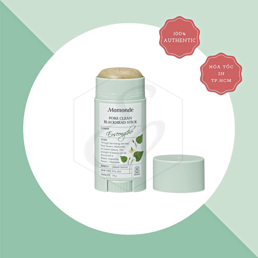 Thanh lăn trị mụn đầu đen Mamonde Pore Clean Blackhead Stick